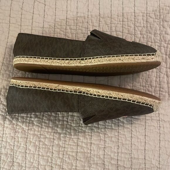 Michael Kors Palm Tree Espadrille Loafers Size 10 - Picture 4 of 11